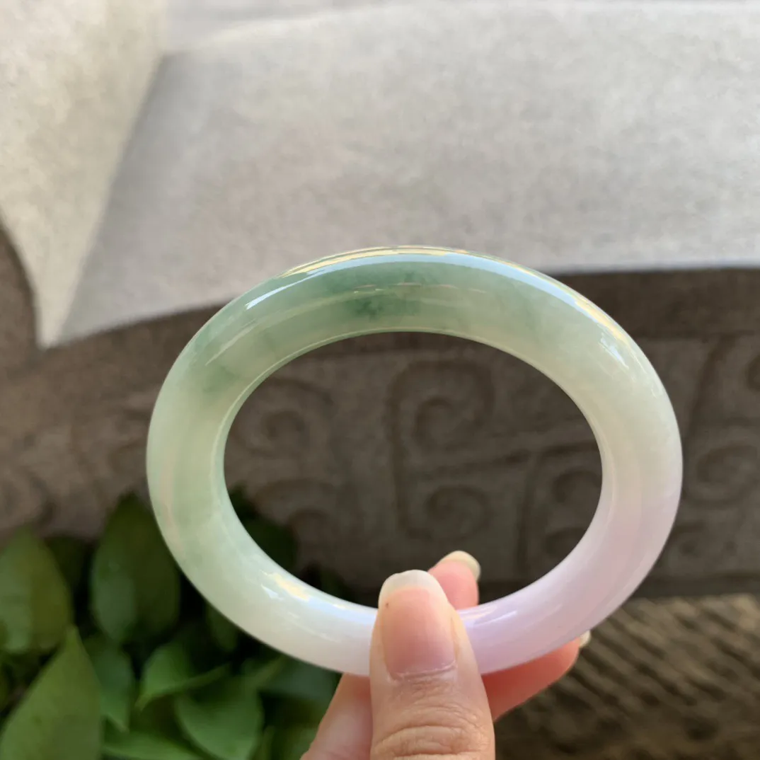 圈口56.5-10.7 【春彩圆条手镯】圆条56 57可戴