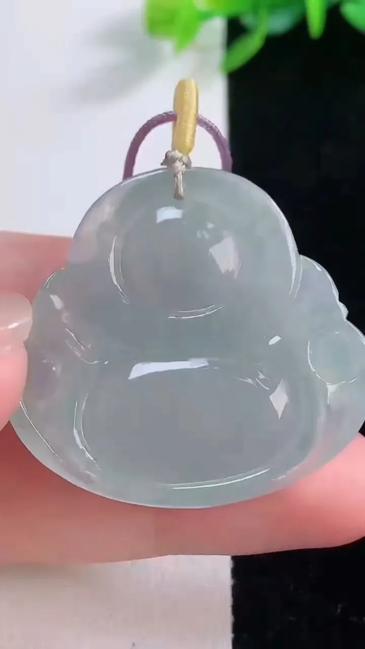 天然A货翡翠佛公吊坠，尺寸333-36.4-6.7，重量:13.00g
12月1日