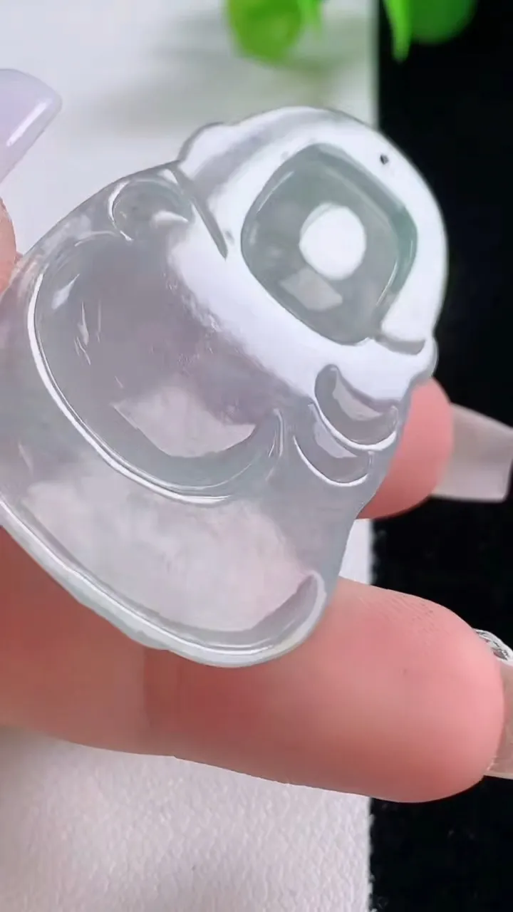 天然A货翡翠财神爷吊坠，尺寸44.6-29-5.8，重量:13.11g
12月5日