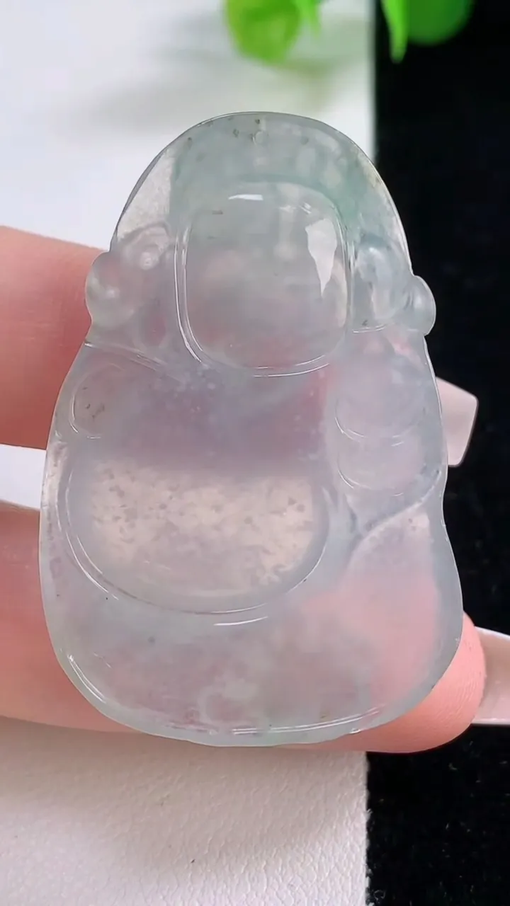 天然A货翡翠财神爷吊坠，尺寸44.6-29-5.8，重量:13.11g
12月5日