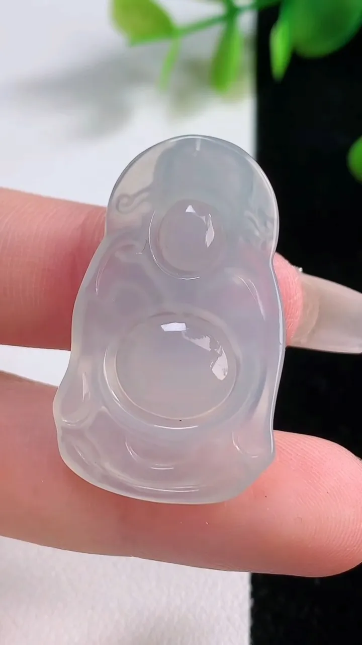 天然A货翡翠财神爷吊坠，尺寸34.6-20-4，重量:5.33g
12月18日