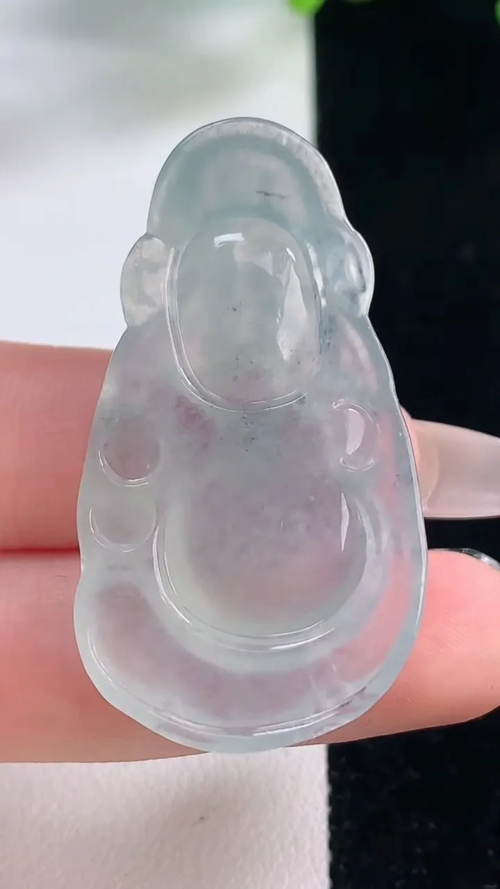 天然A货翡翠财神爷吊坠，尺寸44-24.3-7，重量:12.08g
12月20日