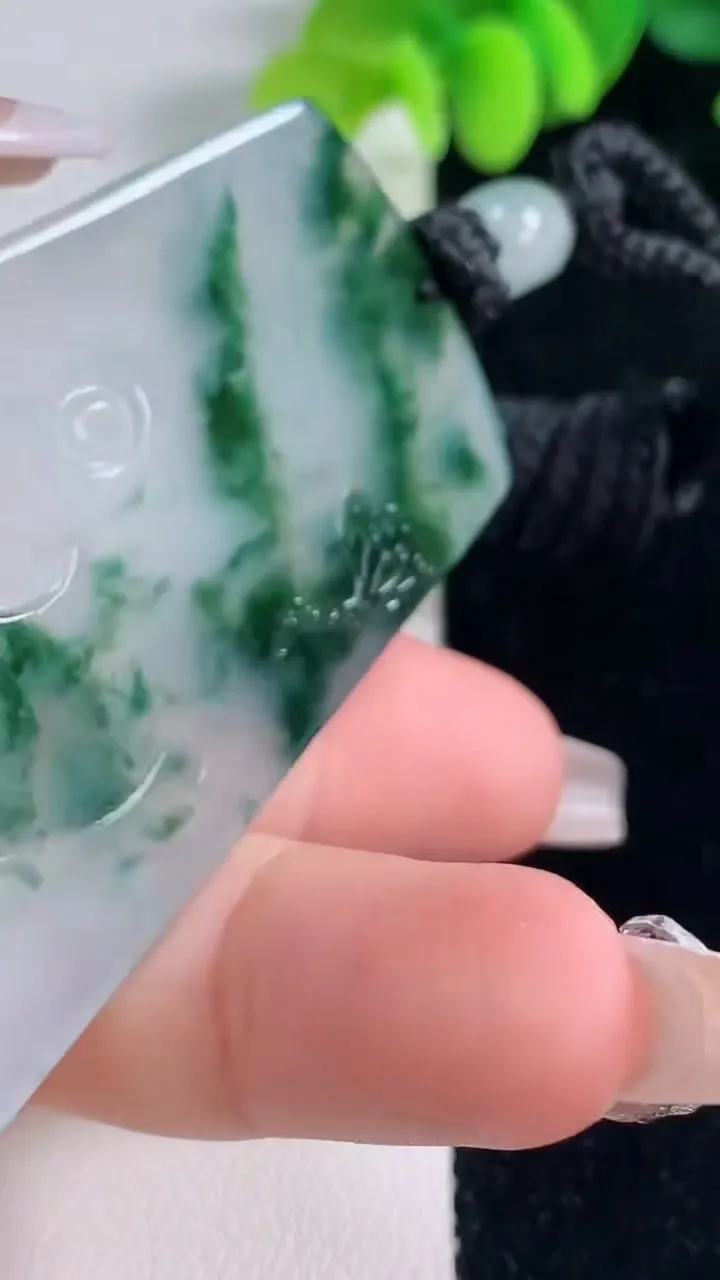 天然A货翡翠种飘花普贤菩萨吊坠，尺寸61.4-38.5-4.8，重量:32.04g
12月20日