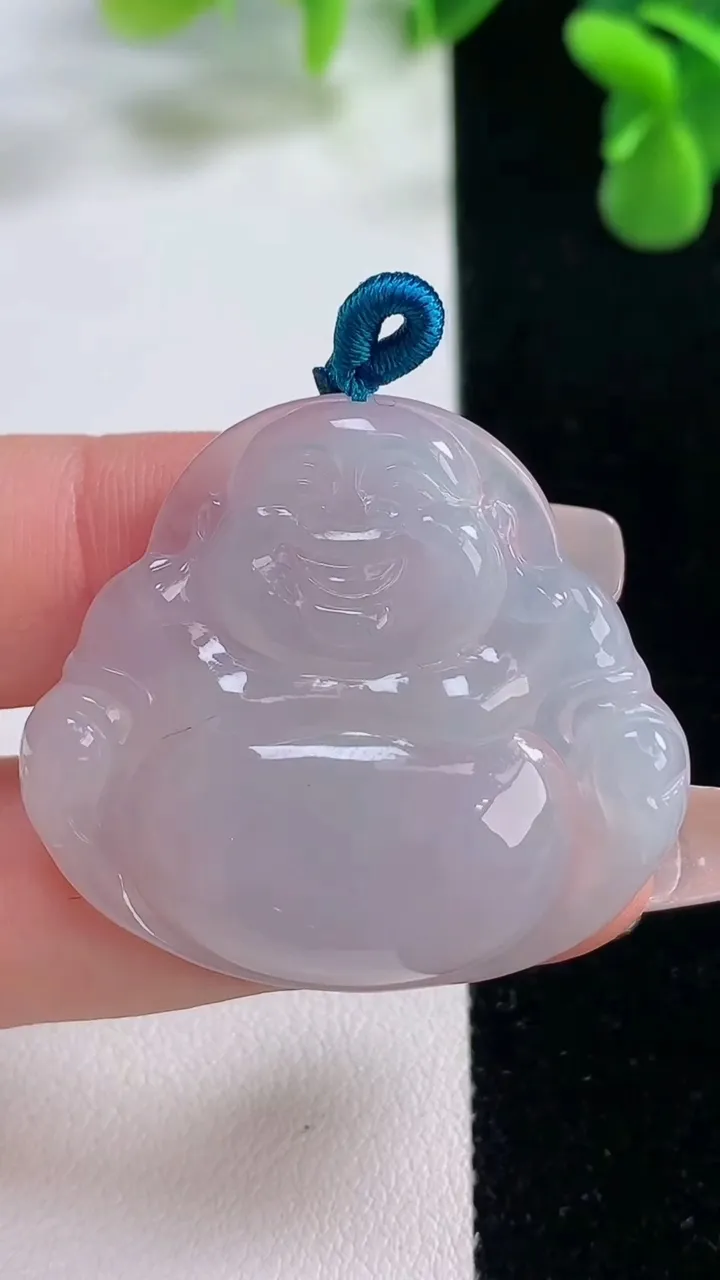 天然A货翡翠佛公吊坠，尺寸33.5-37-5.6，重量:10.53g
12月20日