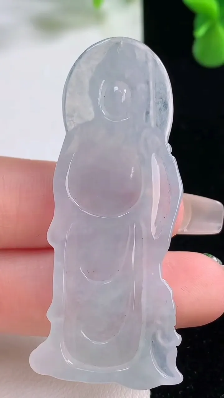 天然A货翡翠关公吊坠，尺寸57-20.3-5，重量:12.75g
12月20日