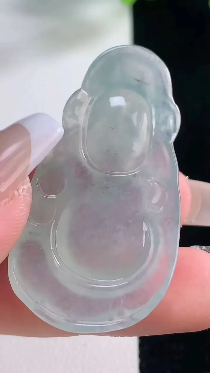 天然A货翡翠财神爷吊坠，尺寸44-24.3-7，重量:12.08g
12月20日