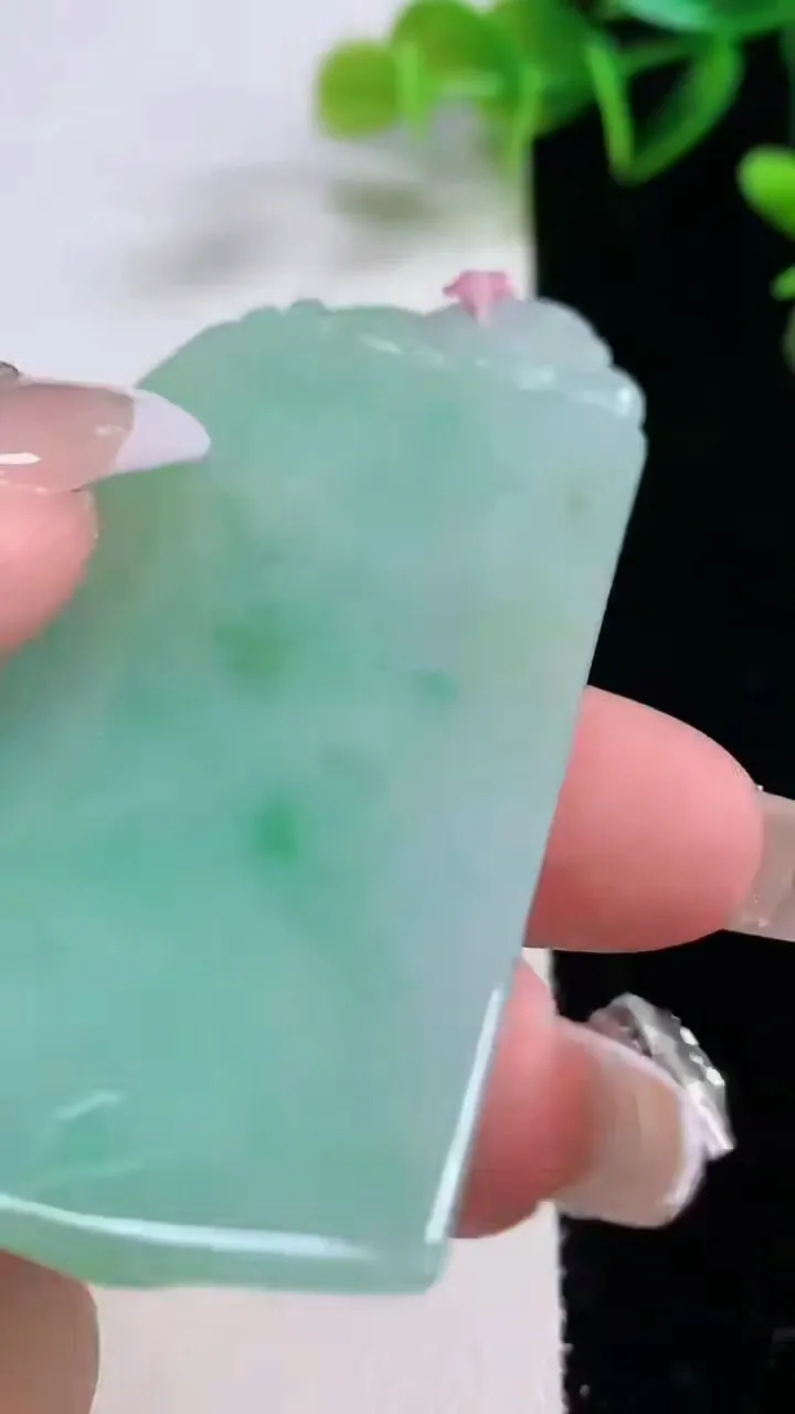 天然A货翡翠普贤菩萨吊坠，尺寸67.8-42.6-5.5，重量:32.60g
12月22日