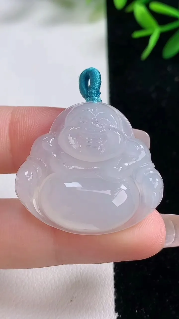 天然A货翡翠佛公吊坠，尺寸29-32-6.8，重量:8.91g
12月27日