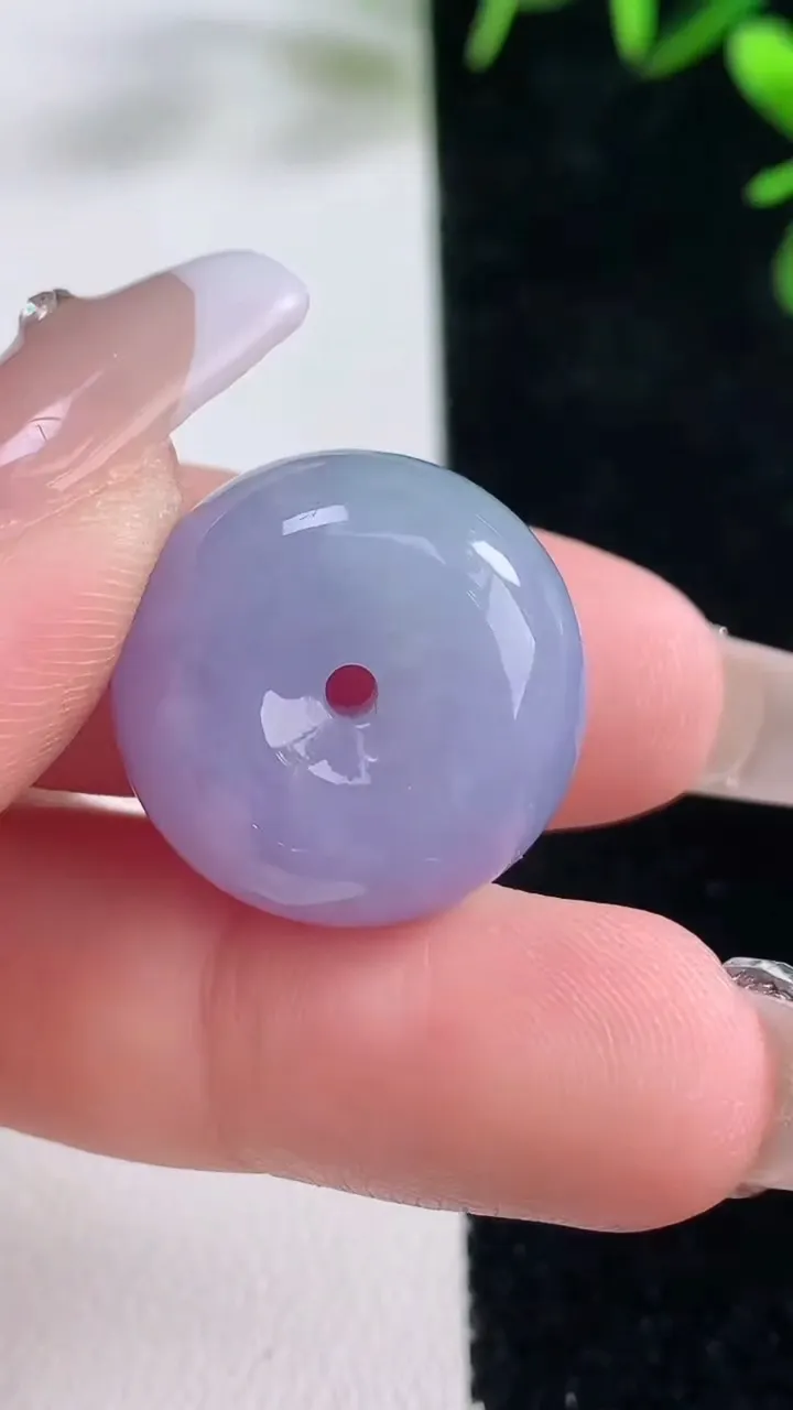 天然A货翡翠紫罗兰路路通吊坠，尺寸20.5-12，重量:11.78g
12月27日