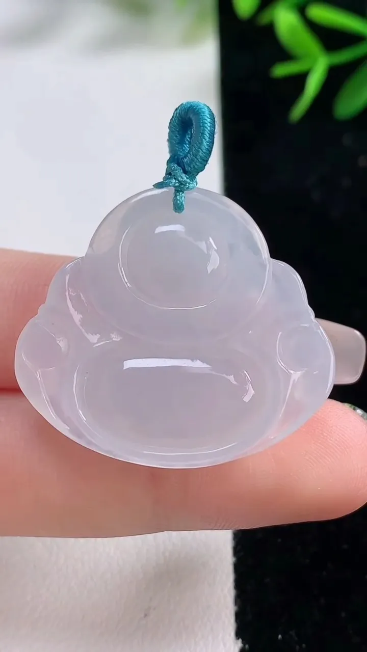 天然A货翡翠佛公吊坠，尺寸29-32-6.8，重量:8.91g
12月27日