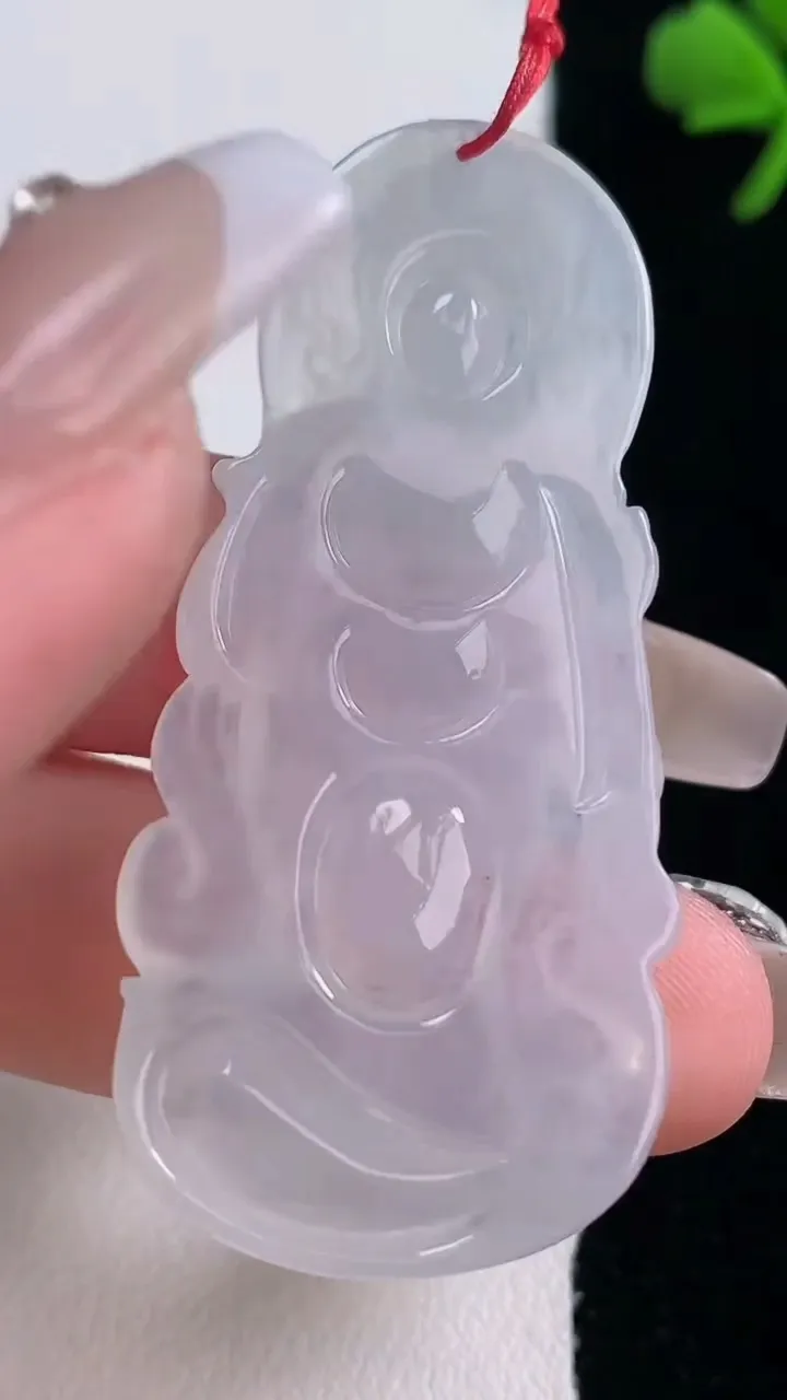 天然A货翡翠普贤菩萨吊坠，尺寸51.7-24-4.9，重量:11.44g
12月30日