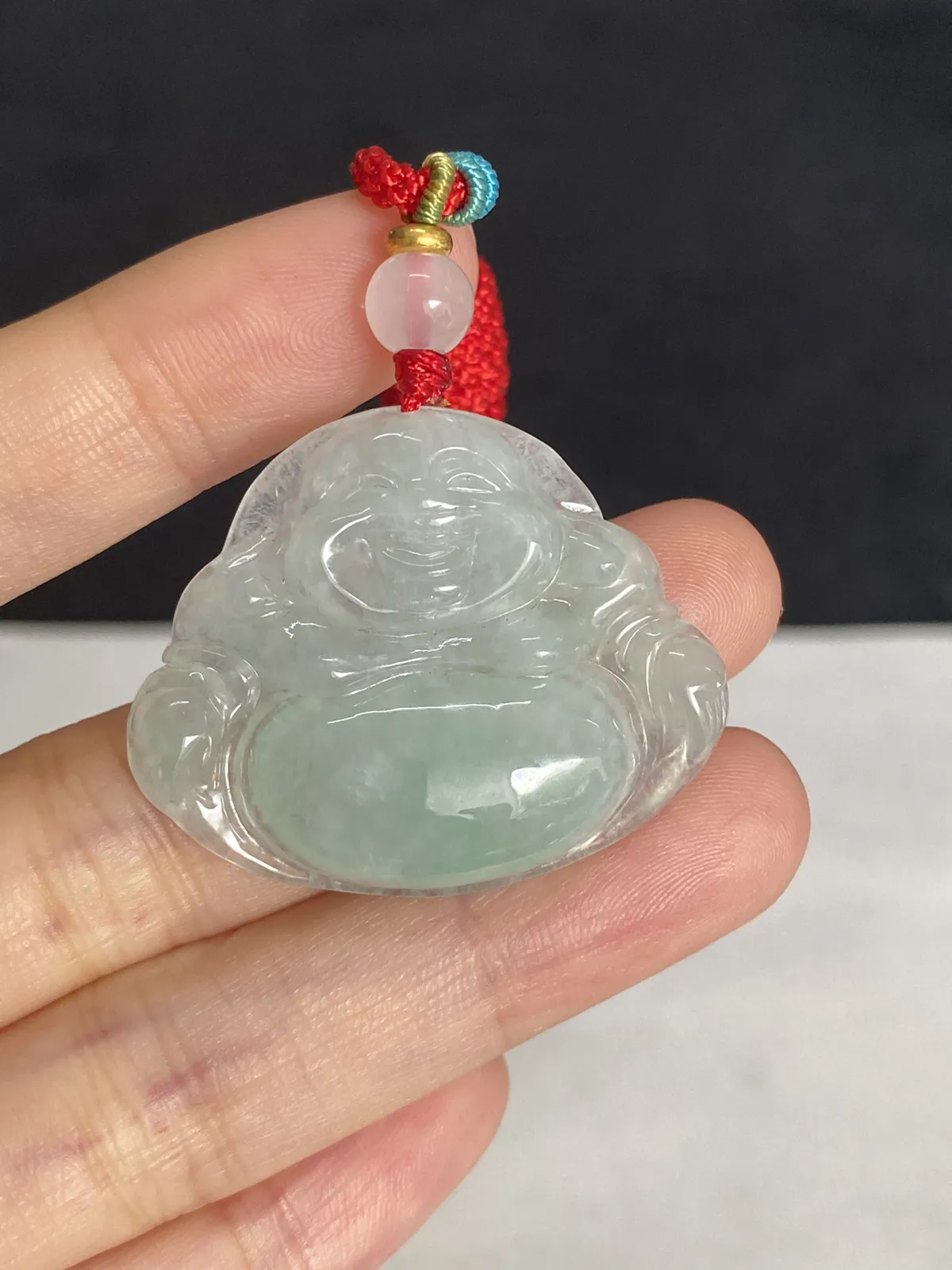 翡翠吊坠，配珠未测