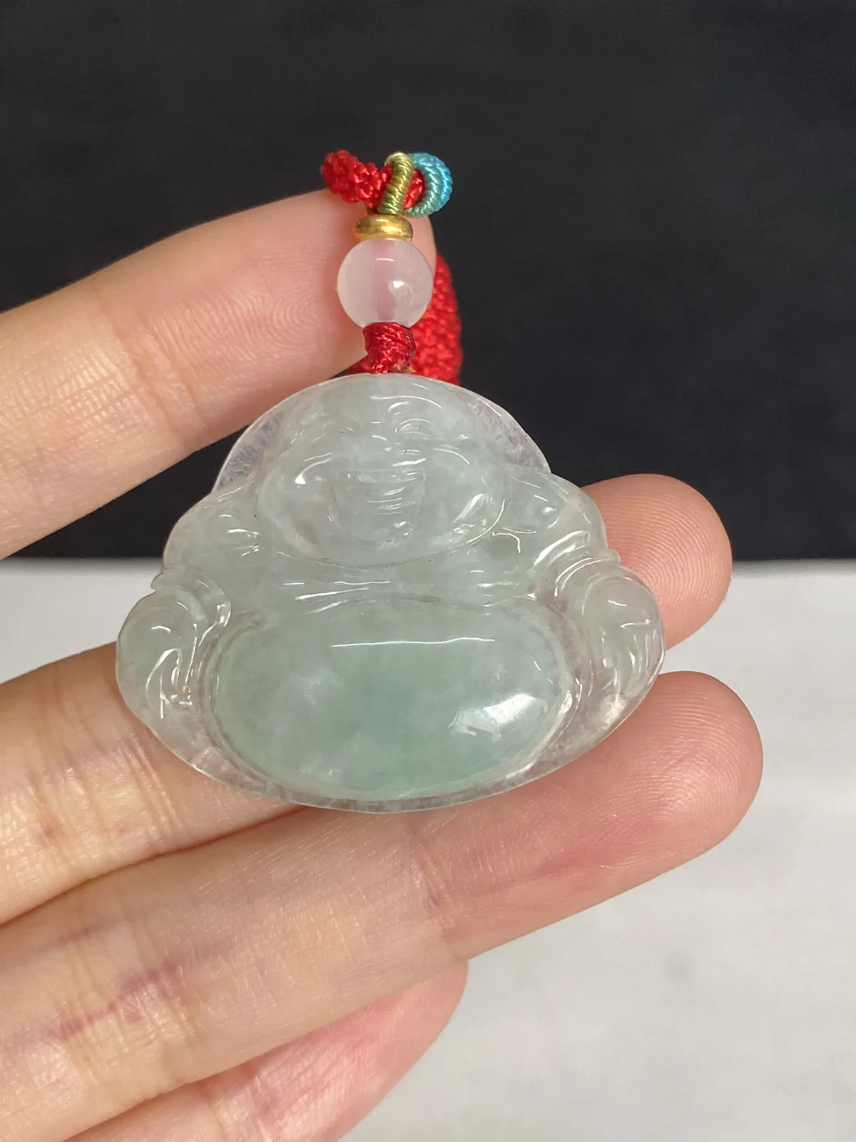 翡翠吊坠，配珠未测