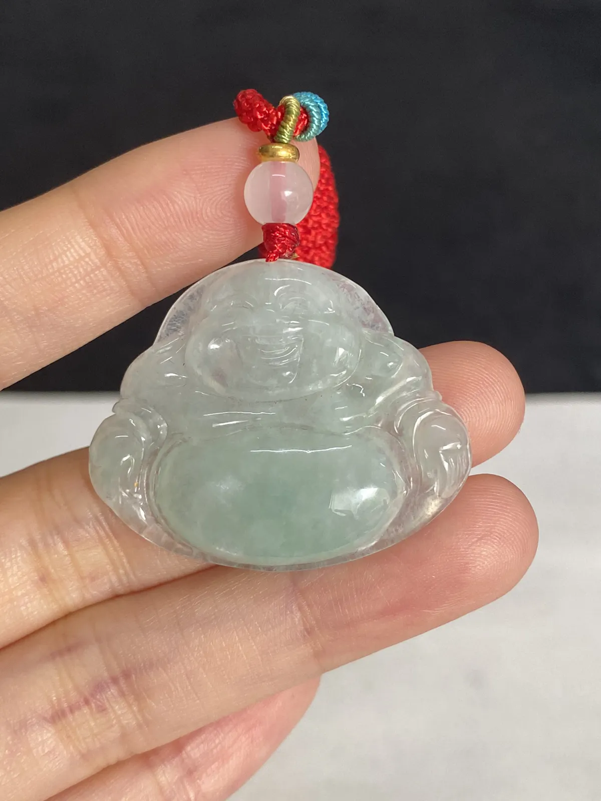 翡翠吊坠，配珠未测