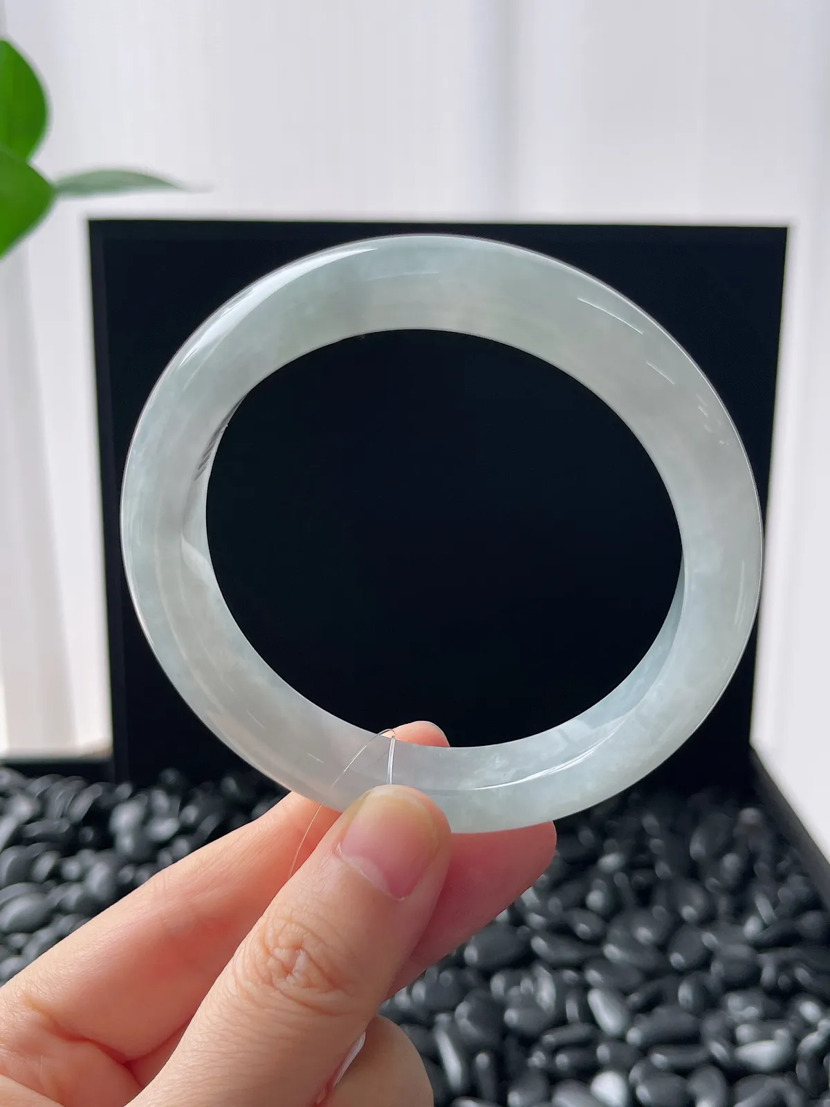 正圈58圈口，翡翠手镯