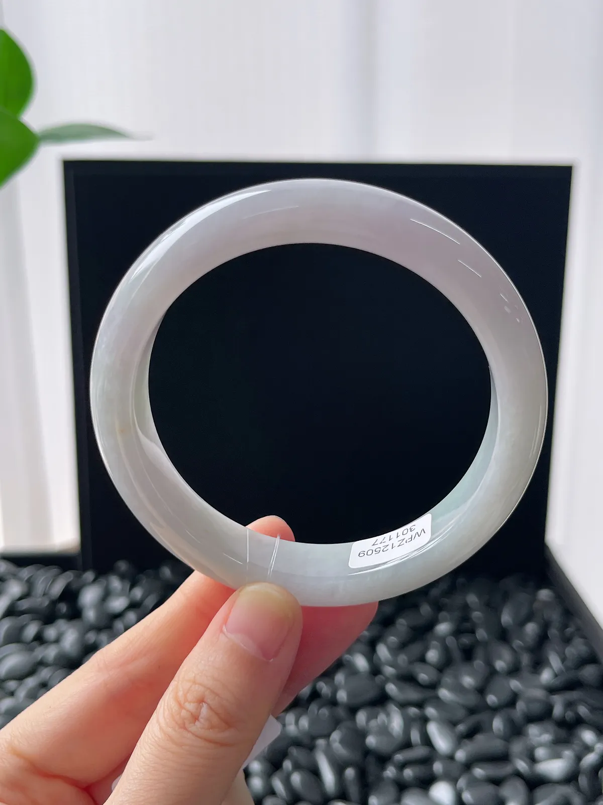 正圈59圈口，翡翠手镯