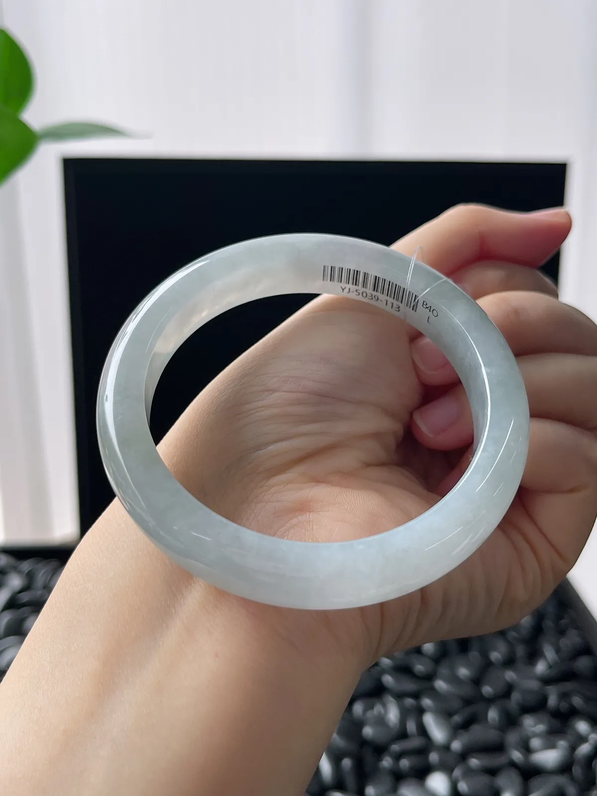 正圈58圈口，翡翠手镯