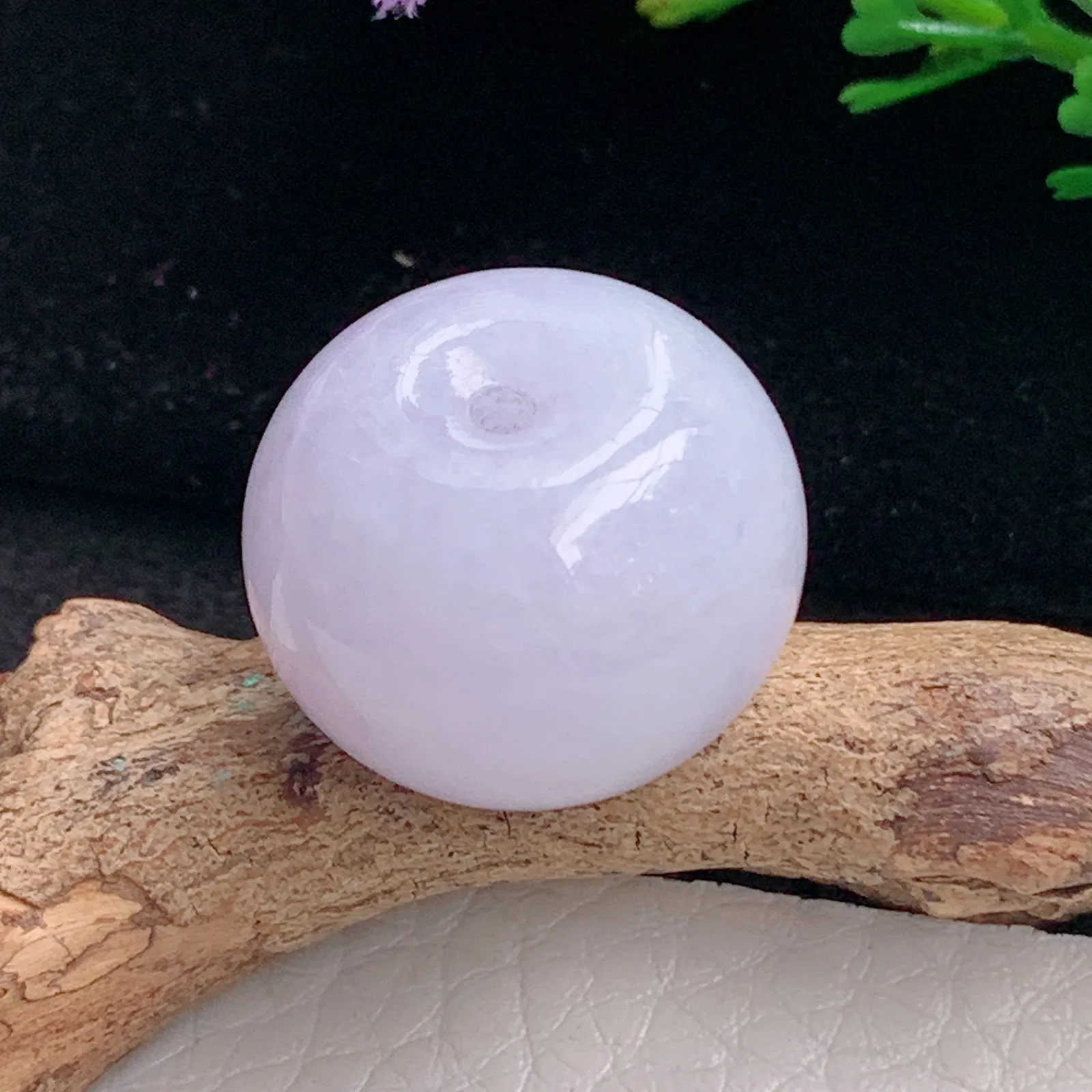 abc自然光21*15.8天然缅甸翡翠紫罗兰财运享通 路路通玉吊坠 玉挂件