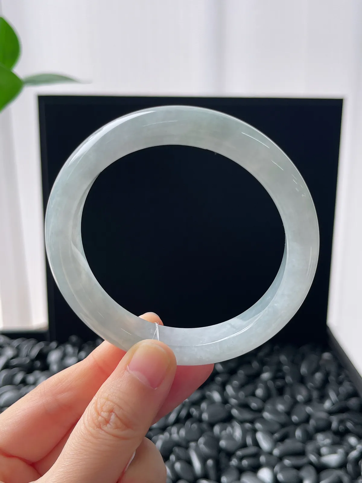 正圈58圈口，翡翠手镯