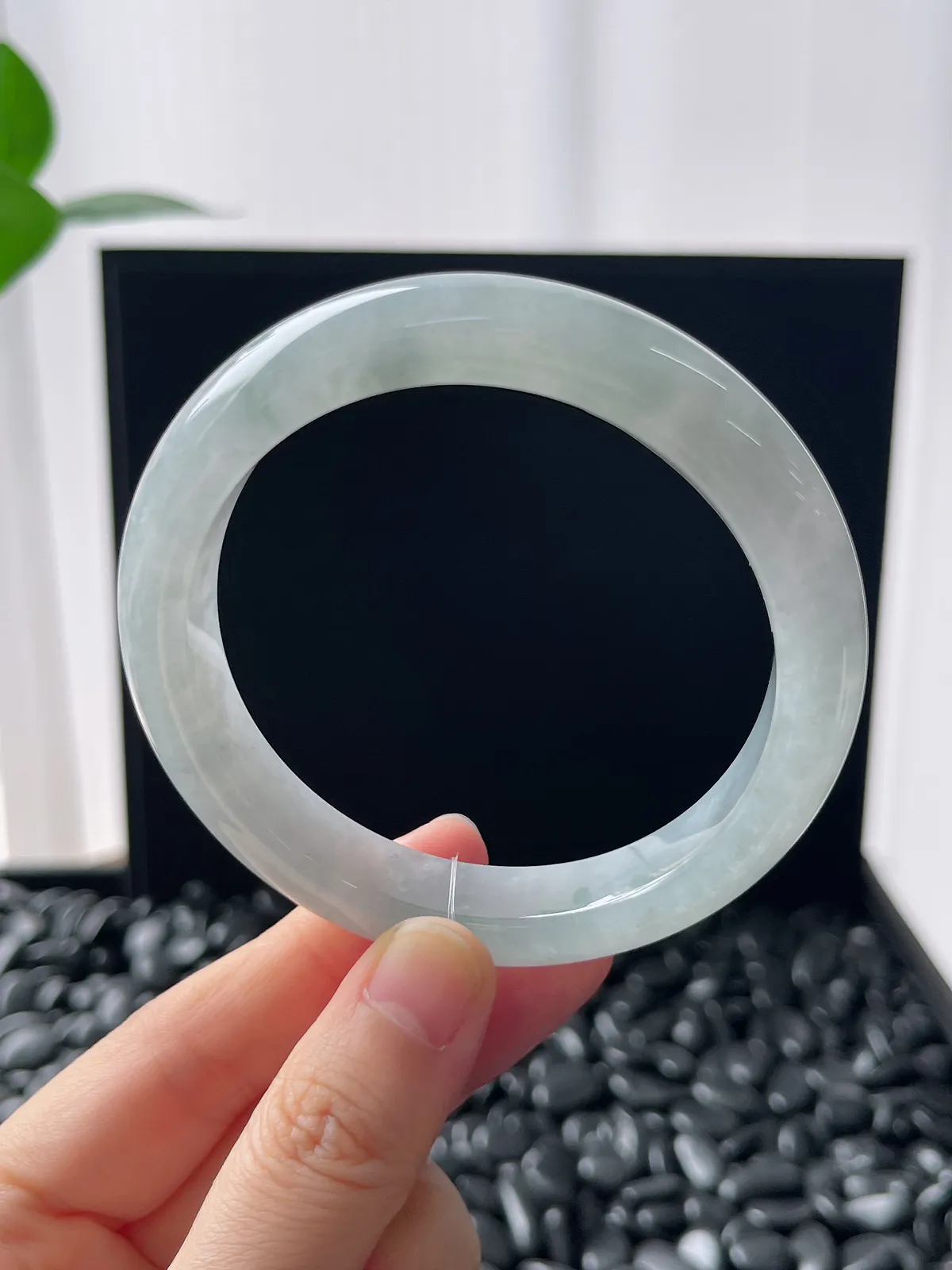 正圈58圈口，翡翠手镯