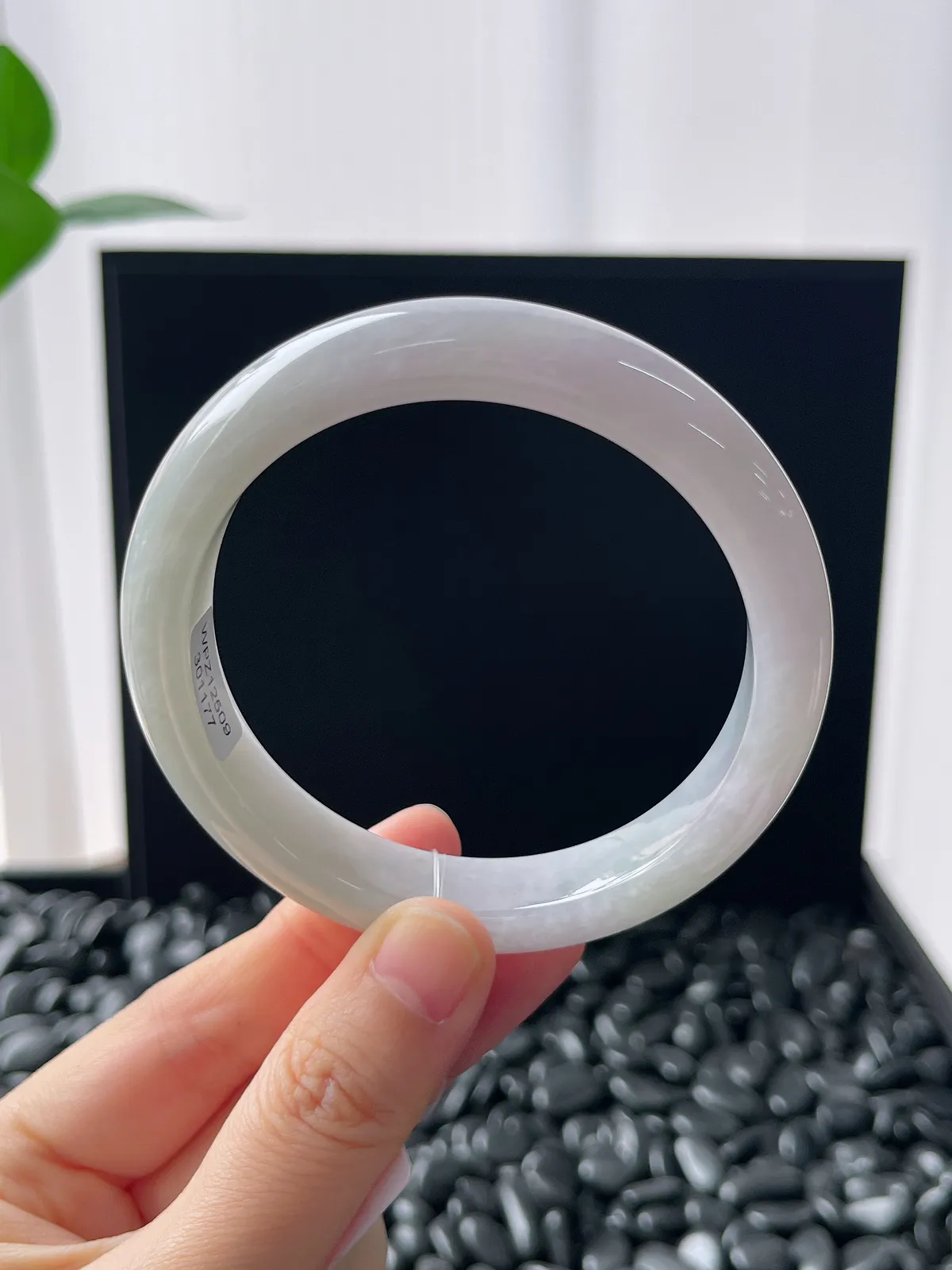 正圈59圈口，翡翠手镯