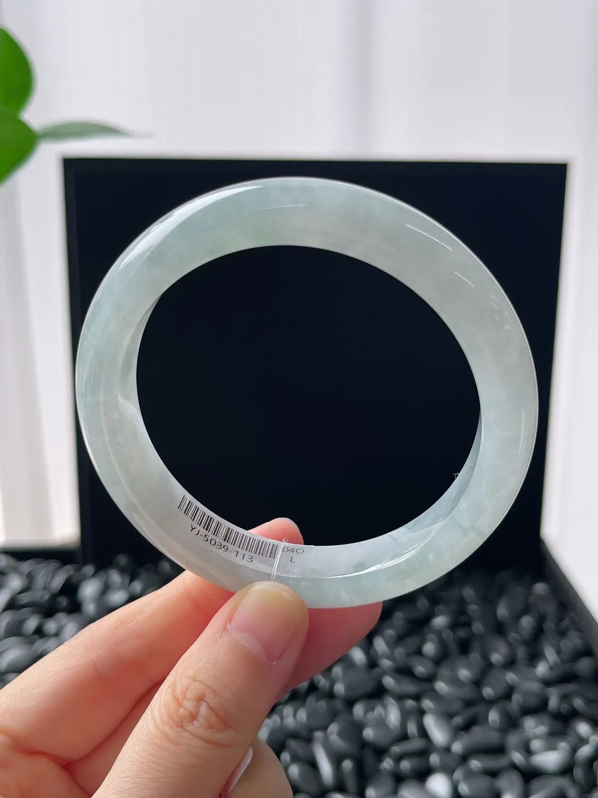 正圈58圈口，翡翠手镯