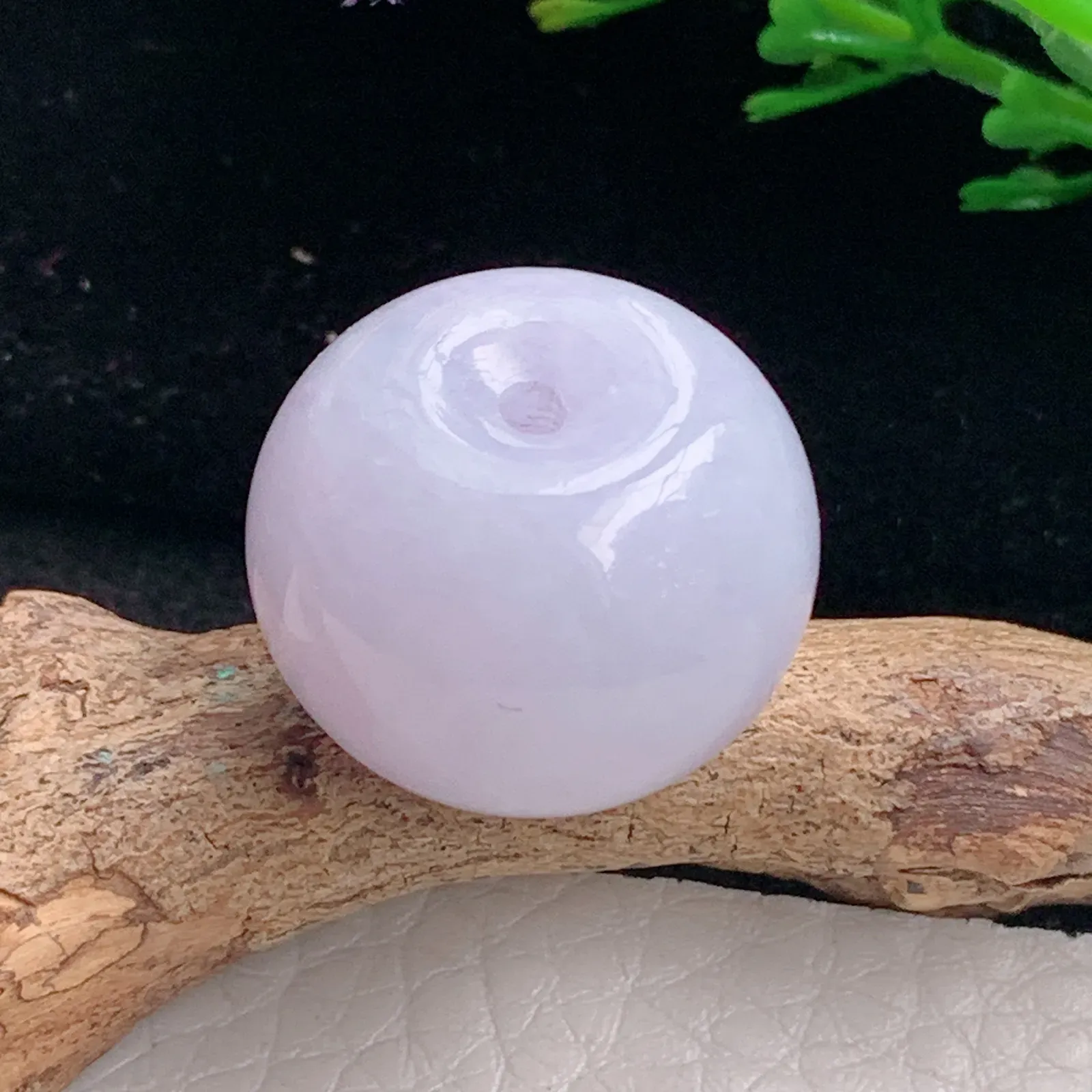 abc自然光21*15.8天然缅甸翡翠紫罗兰财运享通 路路通玉吊坠 玉挂件