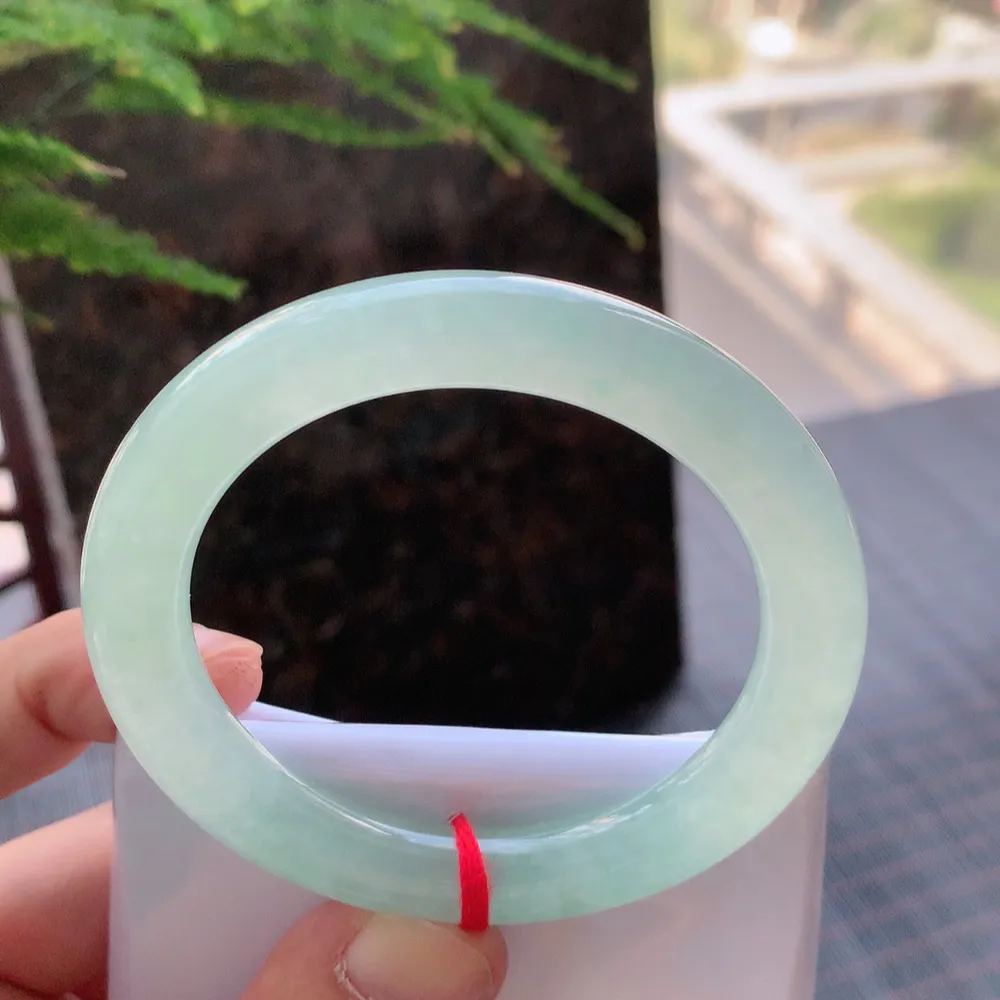 圆条冰绿 微纹 尺寸:53.2/9.7 冰润🥰🥰