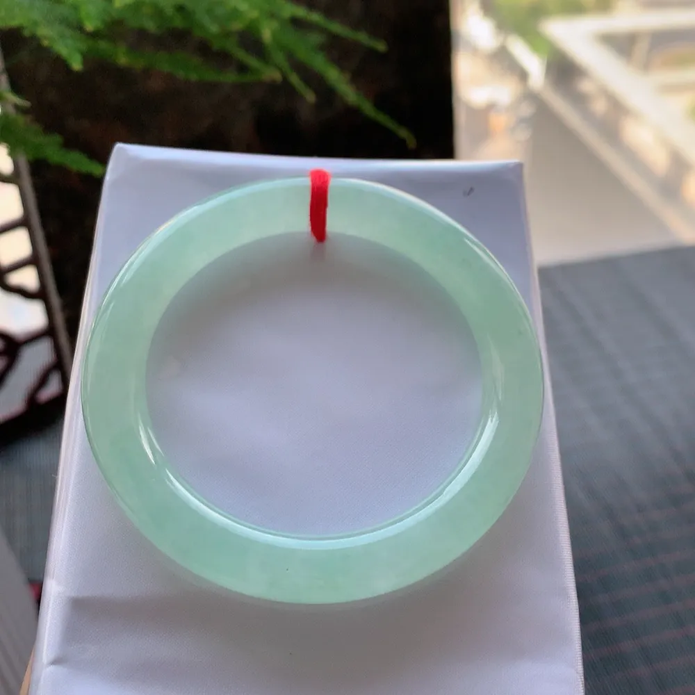 圆条冰绿 微纹 尺寸:53.2/9.7 冰润🥰🥰