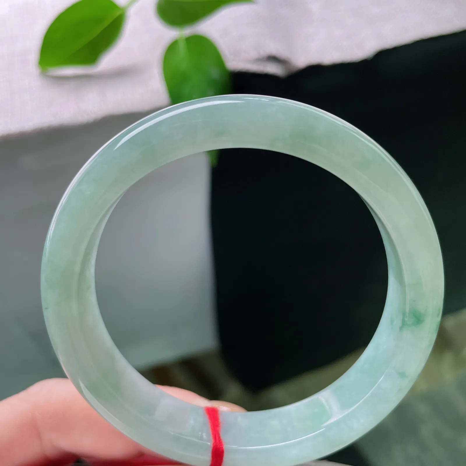 58.5/13/8.3，冰晴底正圈，一抹淡淡飘花点缀，种很老，清透感满满，完美。