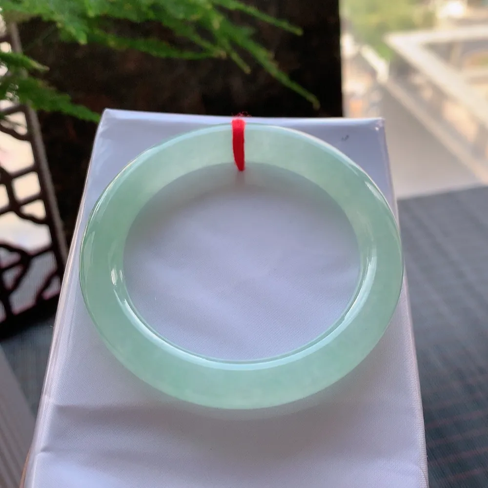 圆条冰绿 微纹 尺寸:53.2/9.7 冰润🥰🥰