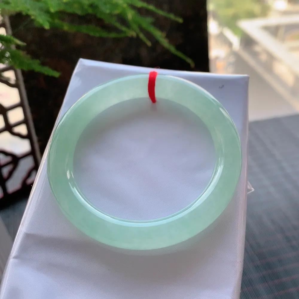 圆条冰绿 微纹 尺寸:53.2/9.7 冰润🥰🥰