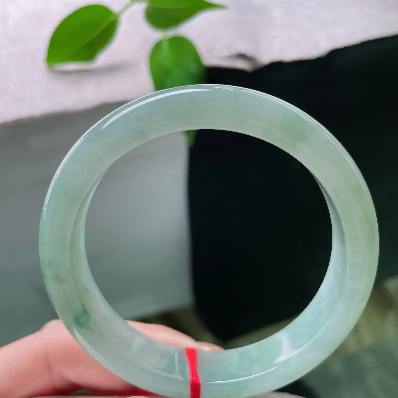 58.5/13/8.3，冰晴底正圈，一抹淡淡飘花点缀，种很老，清透感满满，完美。