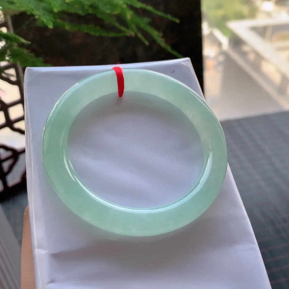 圆条冰绿 微纹 尺寸:53.2/9.7 冰润🥰🥰