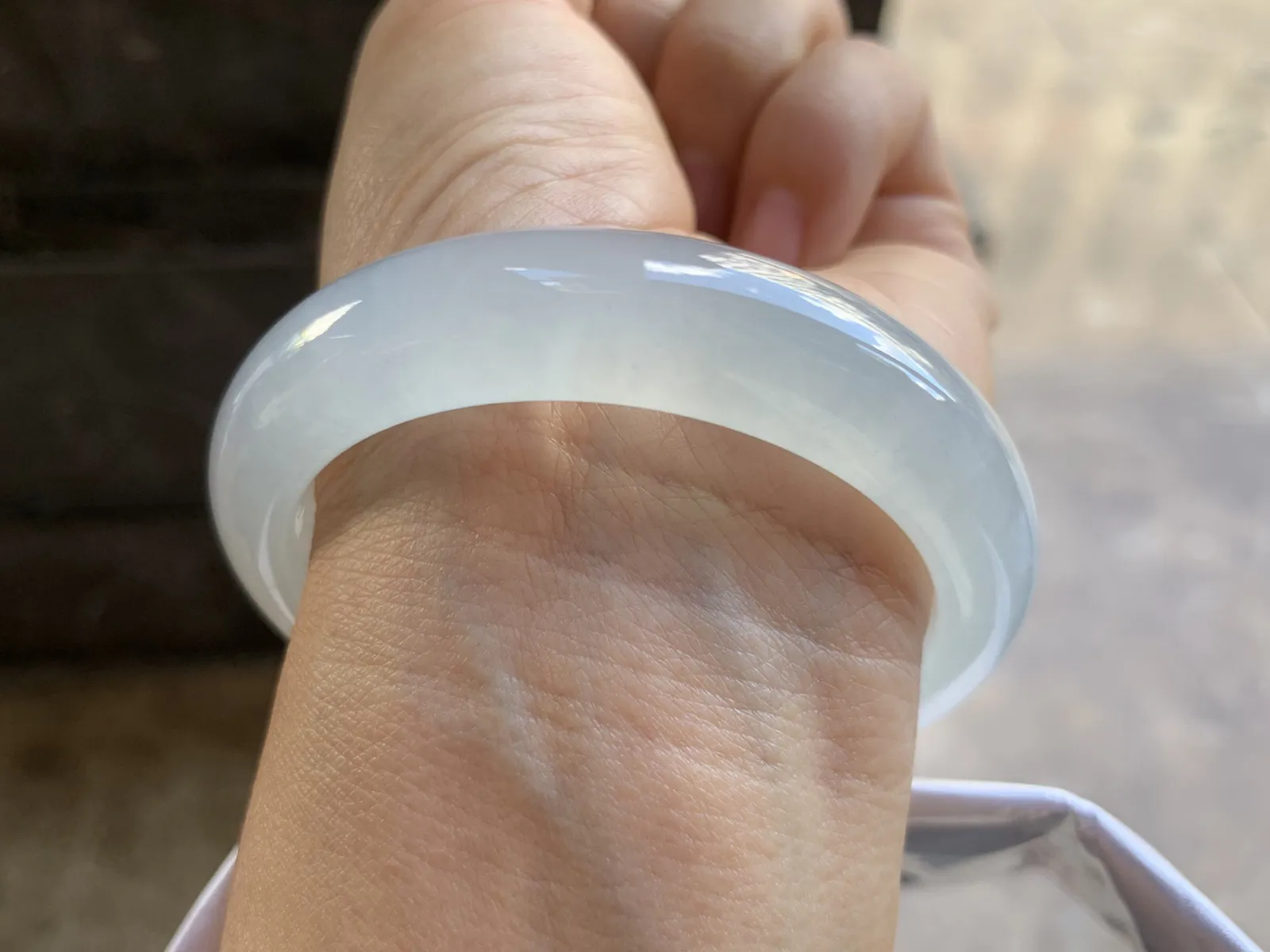 54-12.8-8.5mm
冰种手镯 冰透干净 水润 清爽