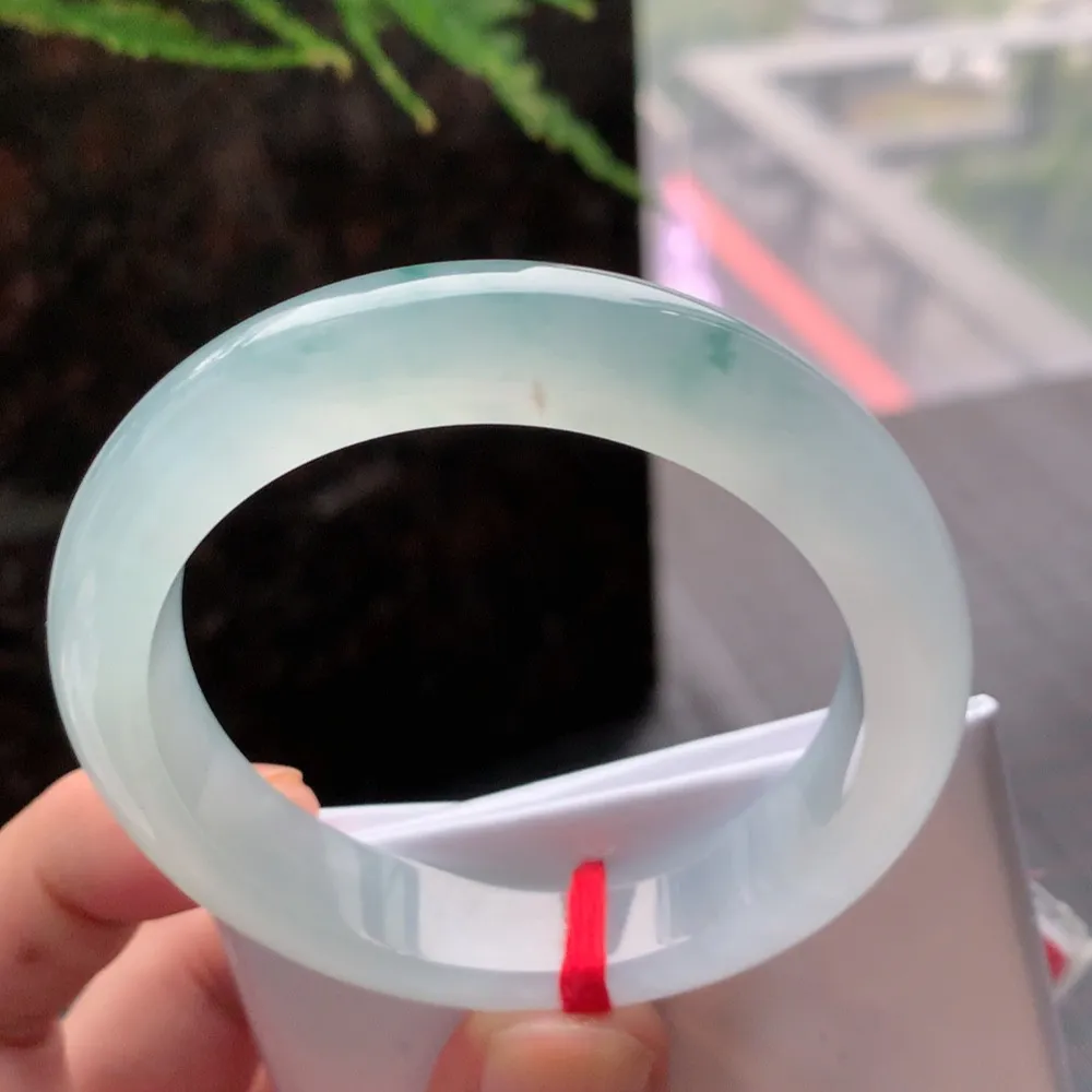 正圈高冰飘花 无瑕 尺寸:54.1/12.7/8.7 花美 种水好🥰🥰