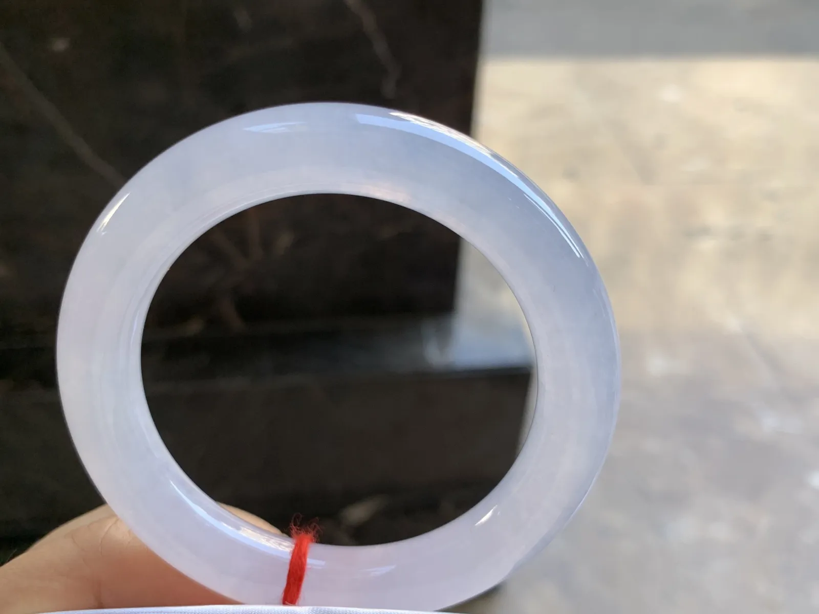 54.5-10.8mm
粉春圆条手镯 冰透莹润 粉粉嫩嫩很漂亮