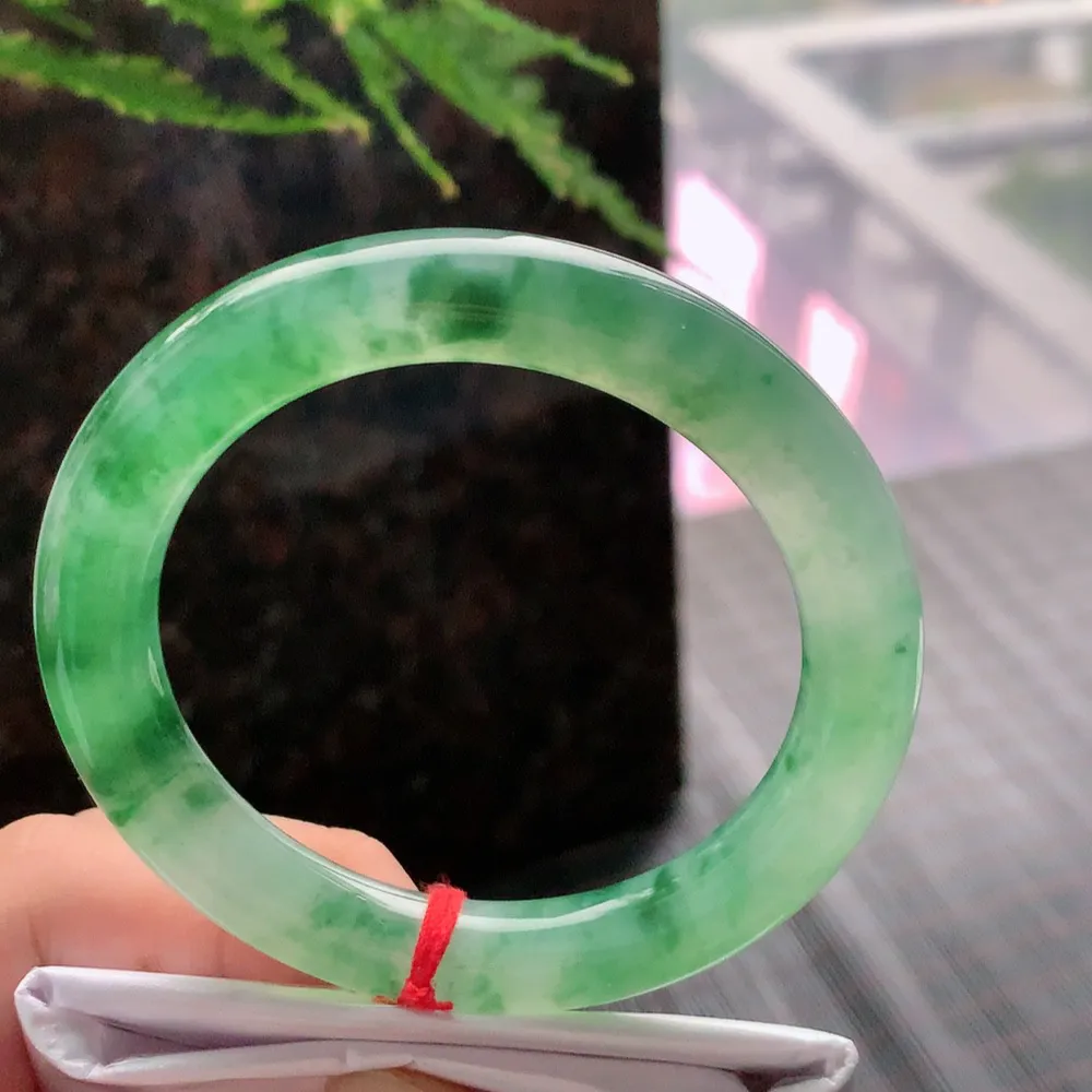 圆条高冰绿 微棉根 尺寸:54.7/9.7 种色兼备