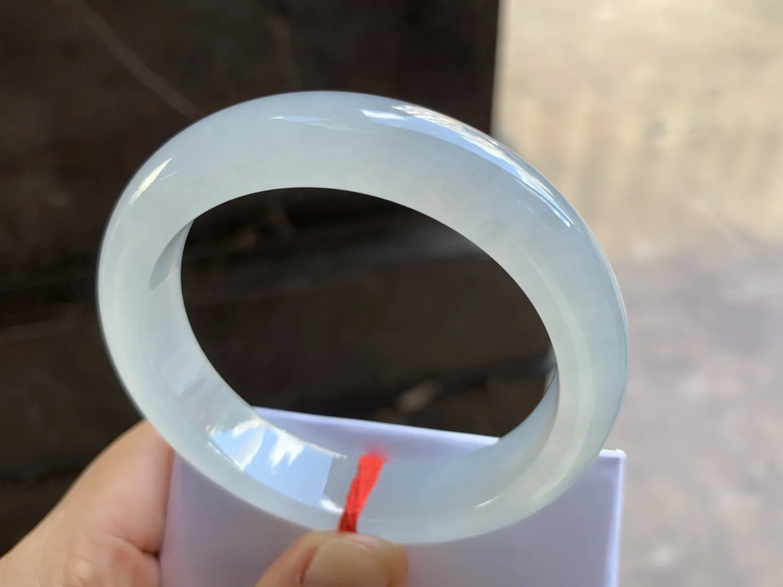 54-12.8-8.5mm
冰种手镯 冰透干净 水润 清爽