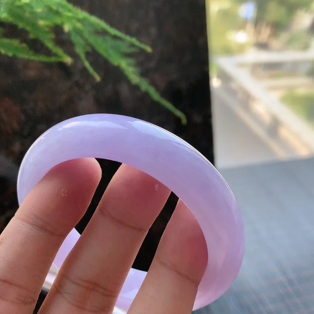 正圈满色紫罗兰 无瑕 尺寸:52.1/13.1/8.7 超美