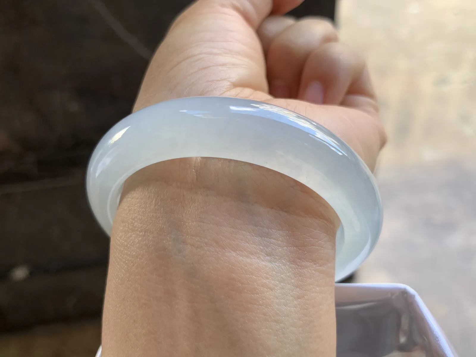 54-12.8-8.5mm
冰种手镯 冰透干净 水润 清爽