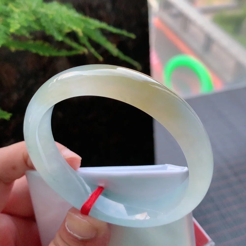 正圈高冰黄翡 无瑕 尺寸:57.1/13.2/8.1种色俱佳