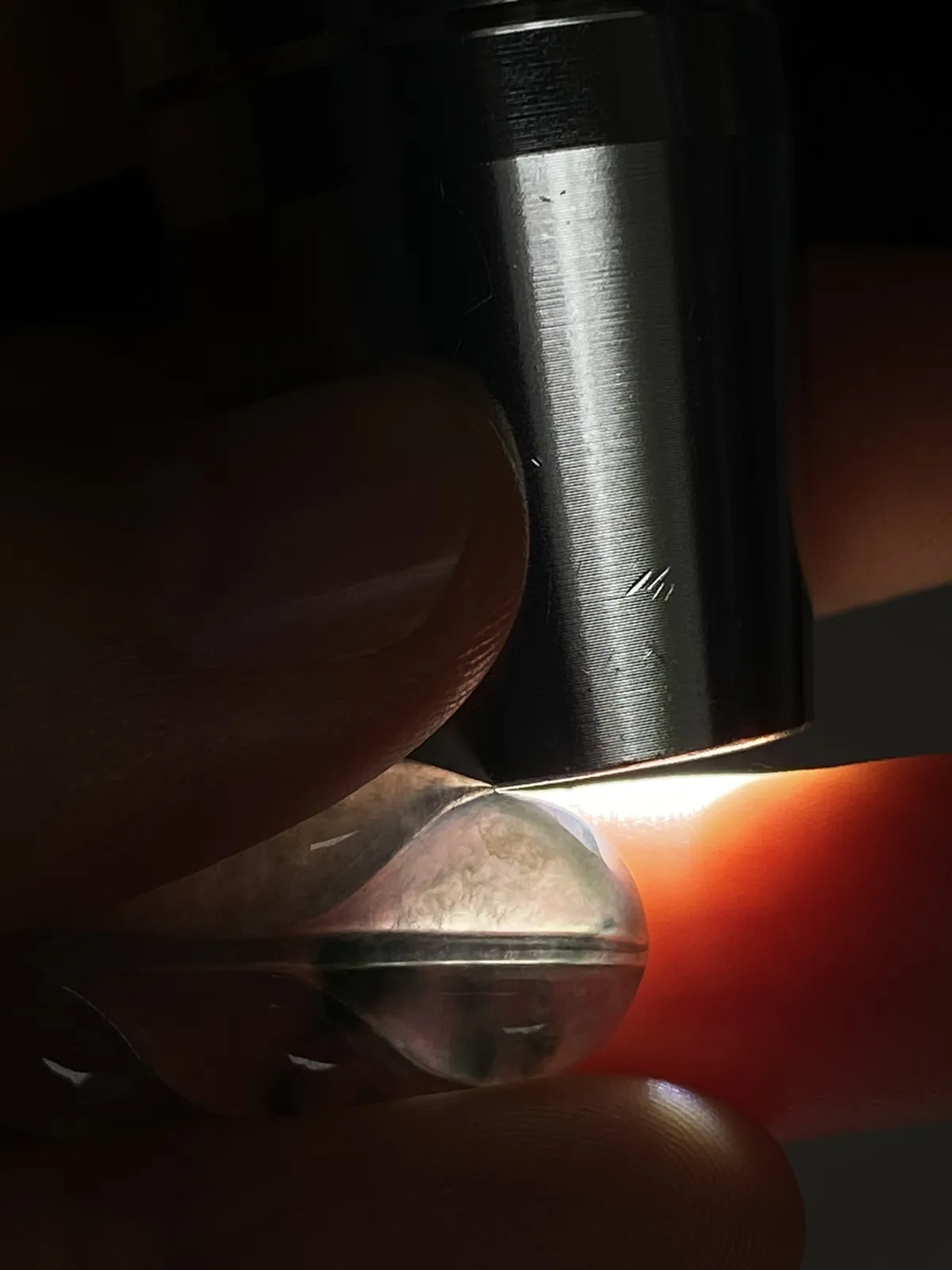 翡翠叶子，印记：G18K