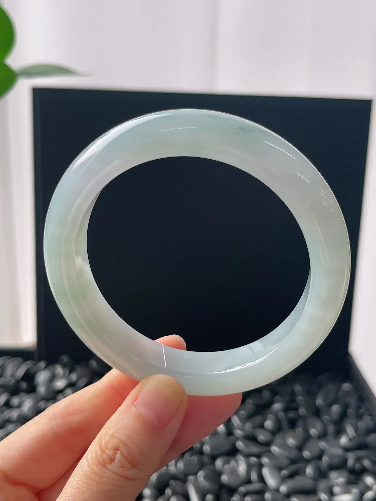 正圈59圈口，翡翠手镯