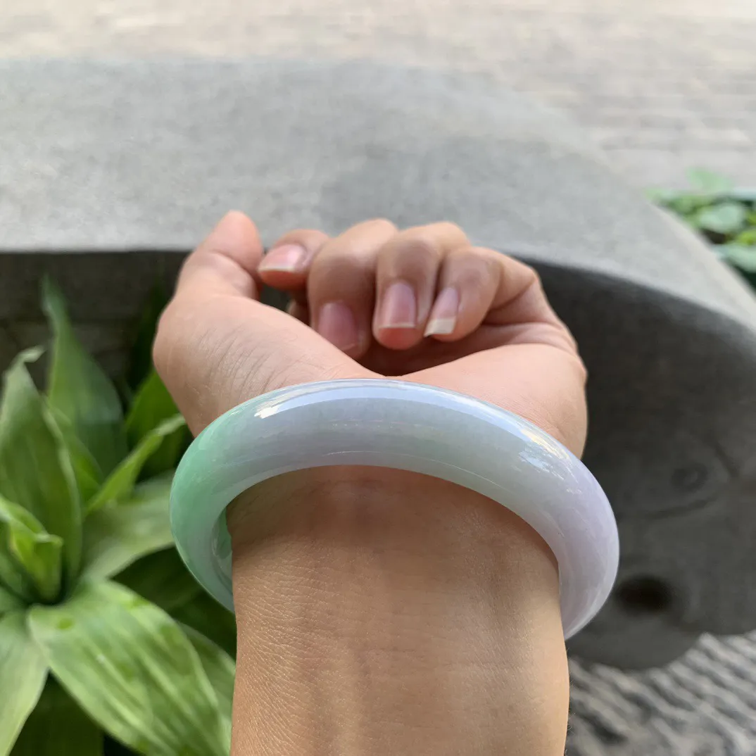 圈口56.9-12.5-9.2 【春彩正圈手镯】正圈56 57可戴