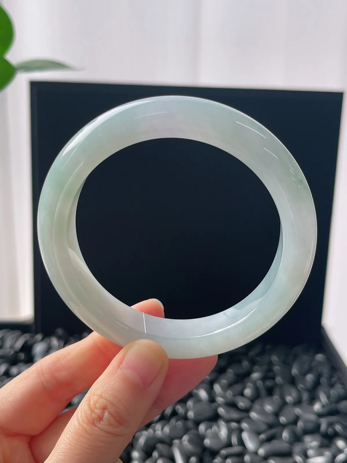 正圈59圈口，翡翠手镯