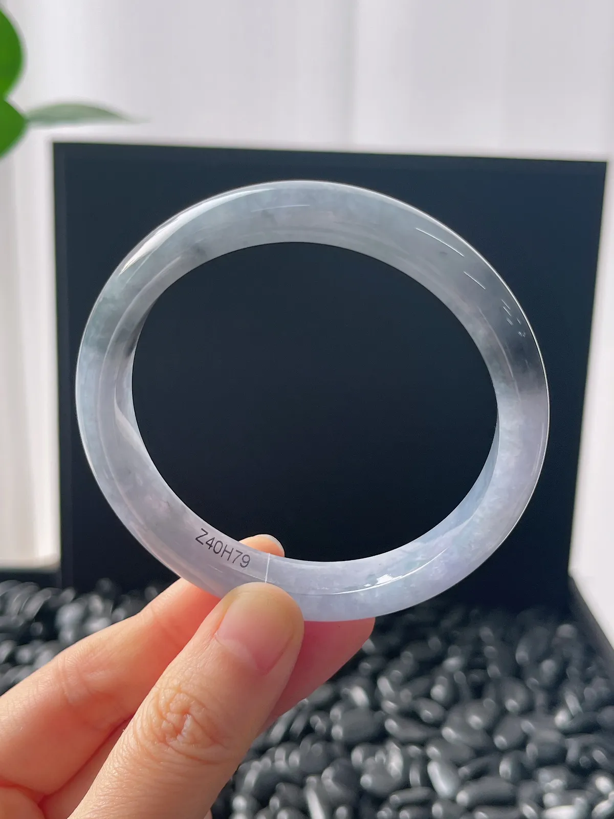 正圈56.8圈口，翡翠手镯