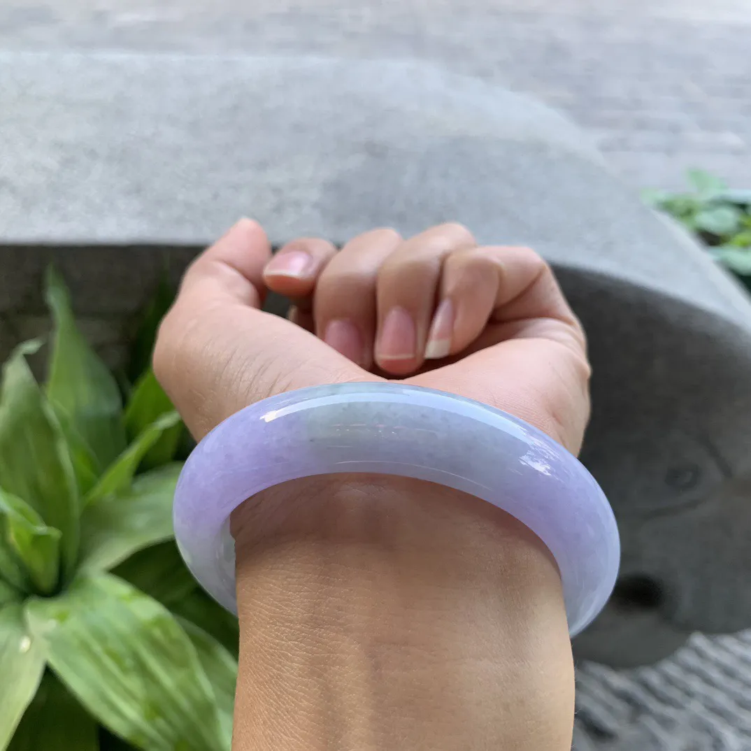 圈口 55.6-13.3-9.5【紫罗兰正圈手镯】正圈55 56可戴