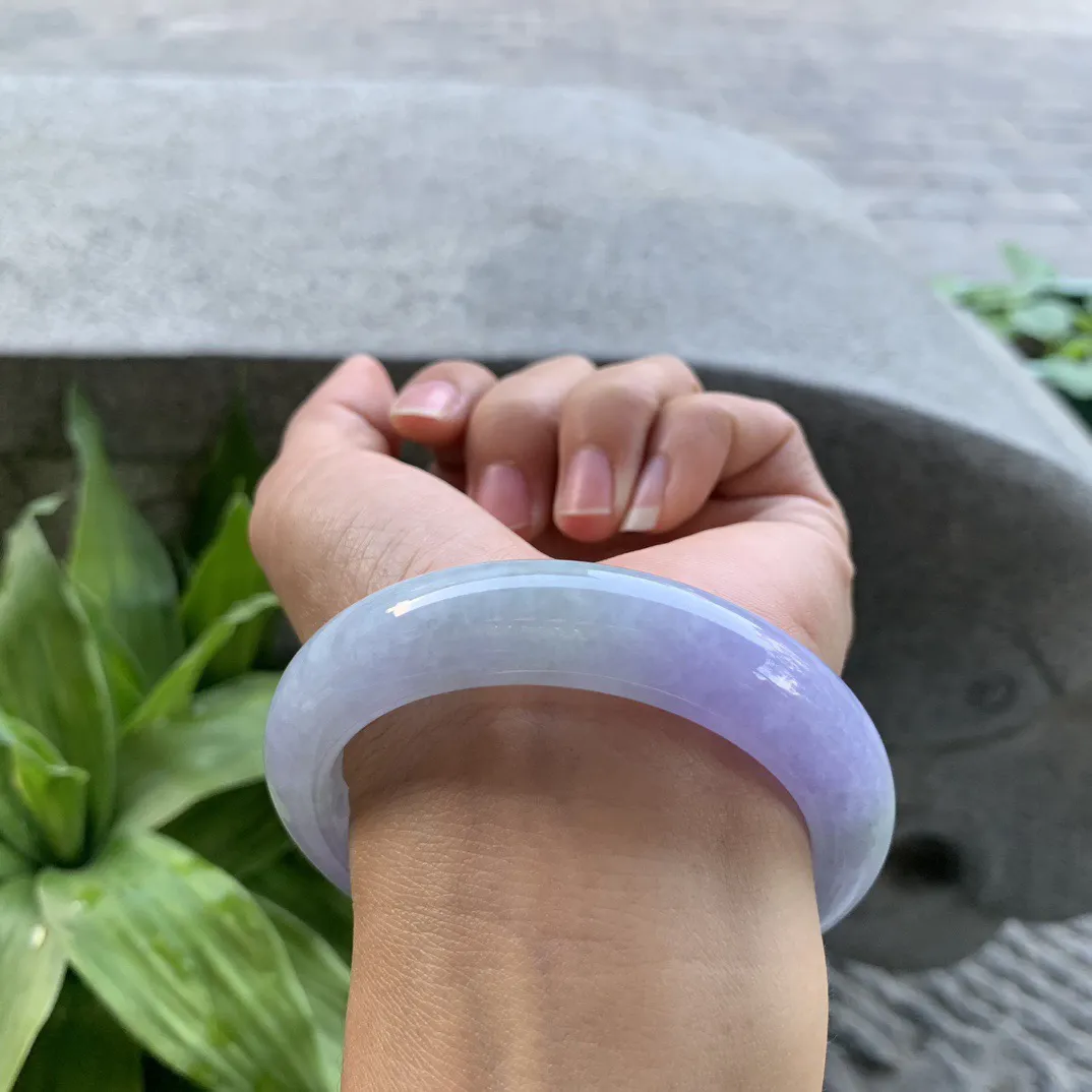 圈口 55.6-13.3-9.5【紫罗兰正圈手镯】正圈55 56可戴