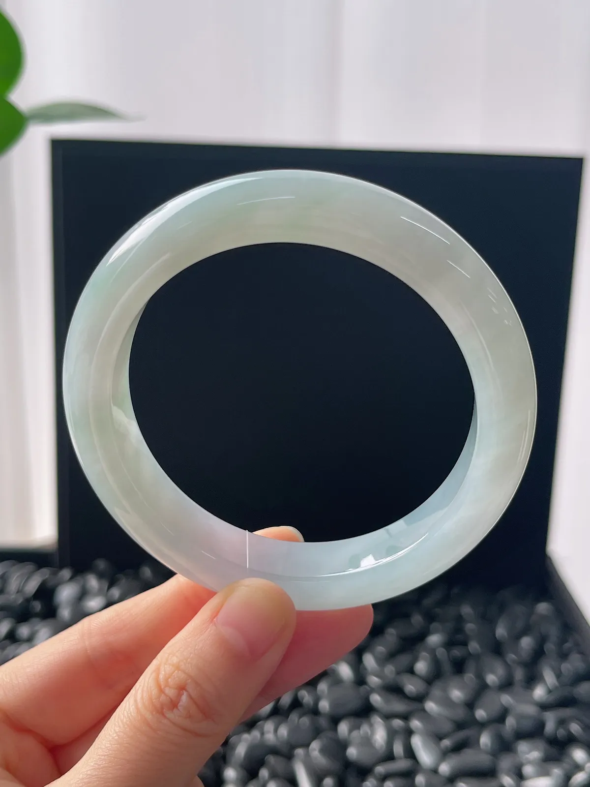 正圈59圈口，翡翠手镯